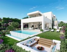 modern villas Estepona Golf 1
